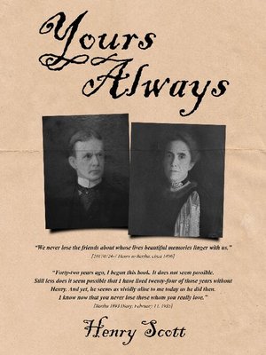 cover image of Yours Always